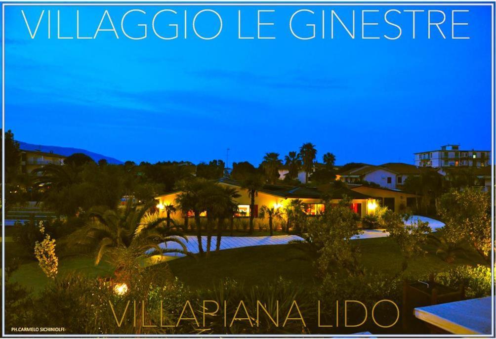 Villaggio Residence Club Le Ginestre Villapiana Lido Exteriör bild